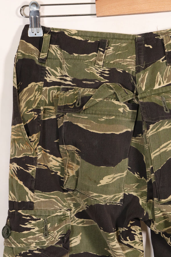 1960年代中頃　沖縄タイガーパターン　USカット改造　タイガーストライプパンツ　中古品