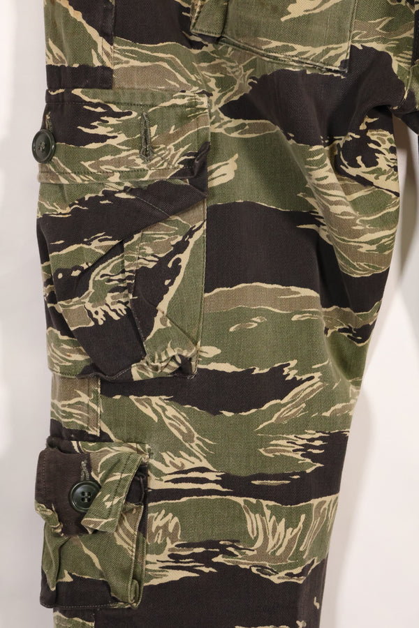 1960年代中頃　沖縄タイガーパターン　USカット改造　タイガーストライプパンツ　中古品