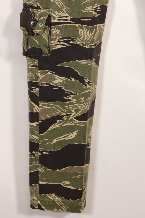 1960年代中頃　沖縄タイガーパターン　USカット改造　タイガーストライプパンツ　中古品