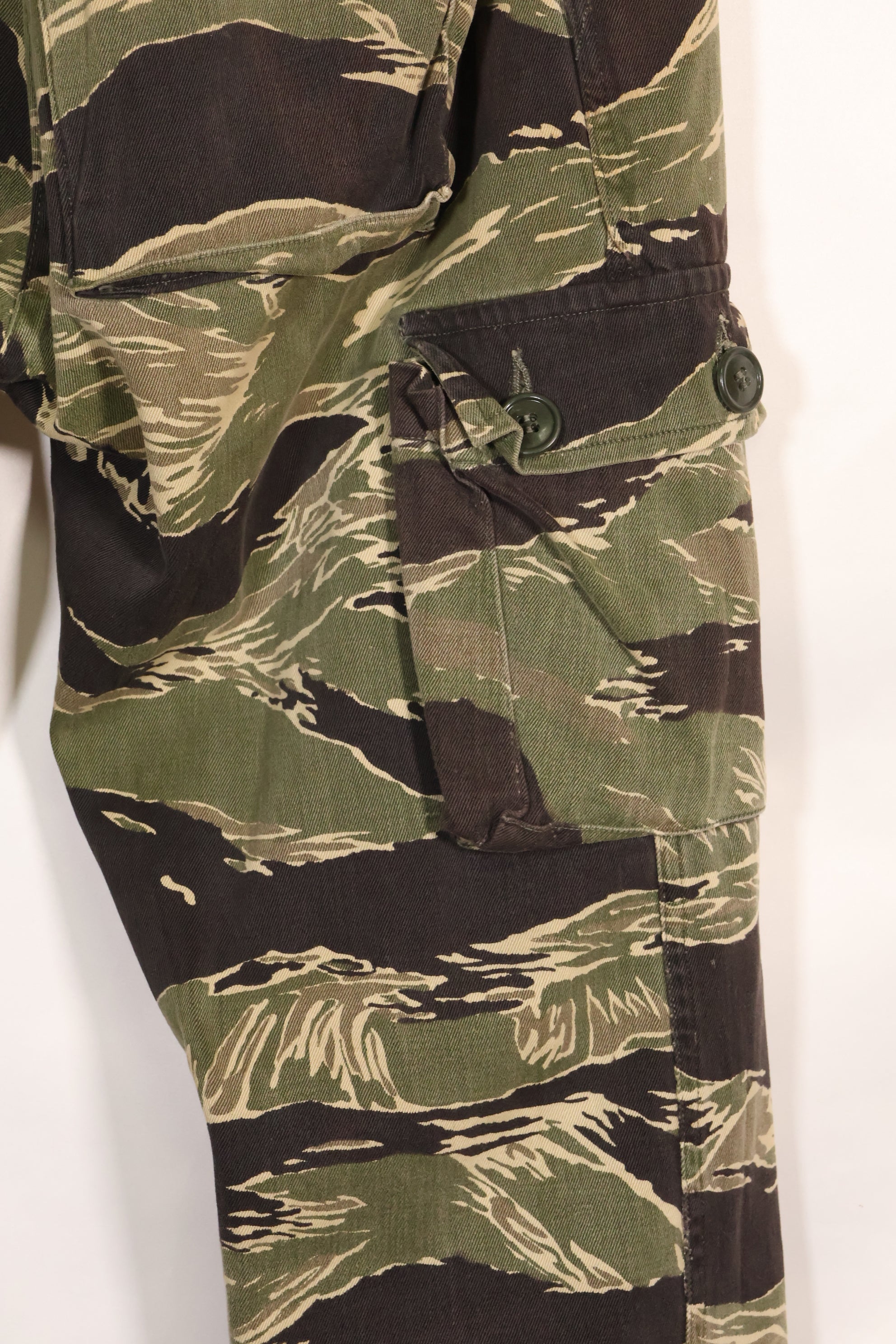 1960年代中頃　沖縄タイガーパターン　USカット改造　タイガーストライプパンツ　中古品