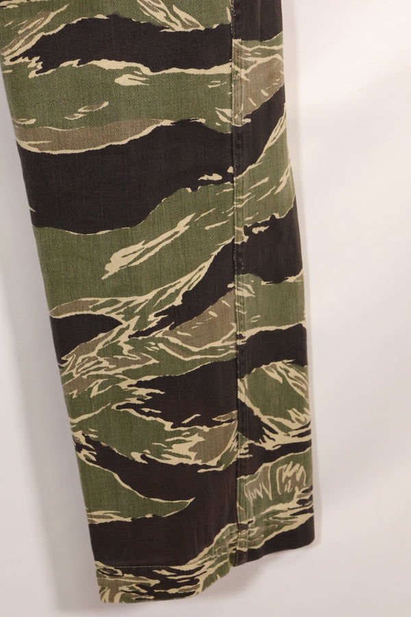 1960年代中頃　沖縄タイガーパターン　USカット改造　タイガーストライプパンツ　中古品