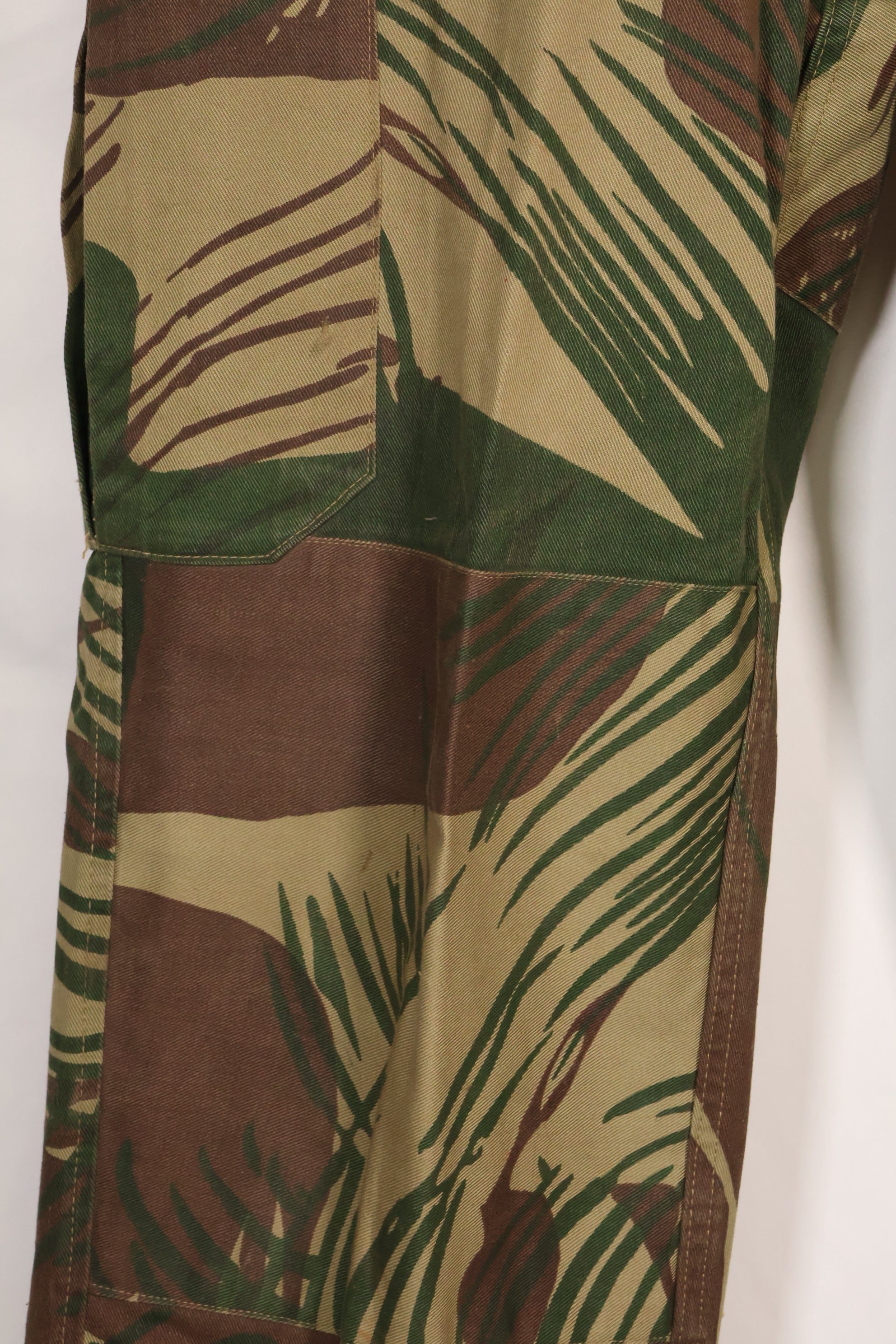 実物　ローデシア軍　ローデシア迷彩　パンツ　退色あり　中古品