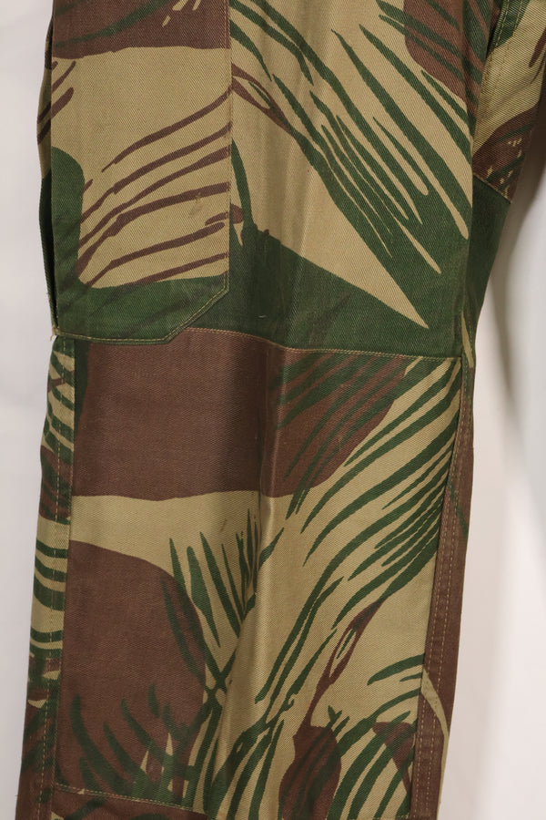 実物　ローデシア軍　ローデシア迷彩　パンツ　退色あり　中古品