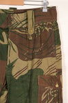 実物　ローデシア軍　ローデシア迷彩　パンツ　退色あり　中古品
