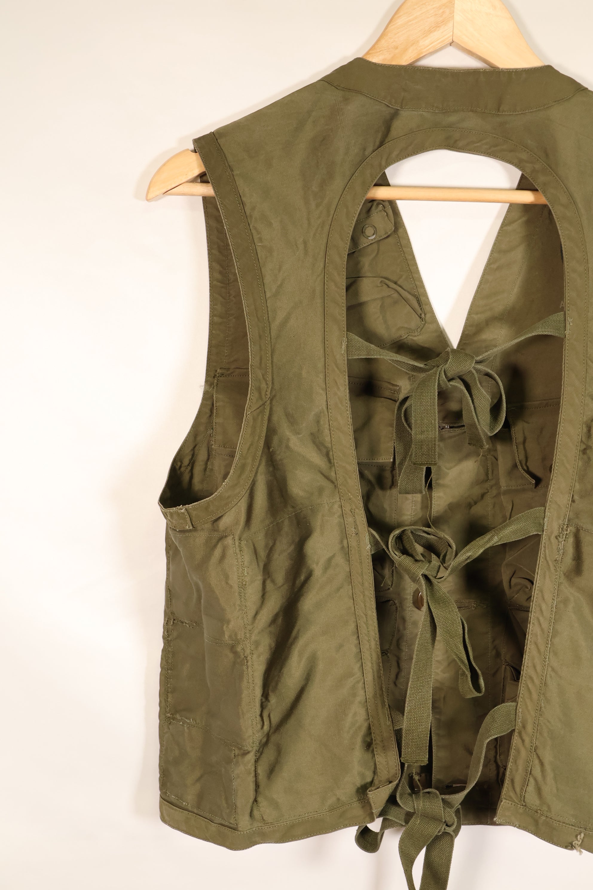 1940年代　アメリカ陸軍航空隊　USAAF　C-1　サバイバルベスト　フリーサイズ　中古品