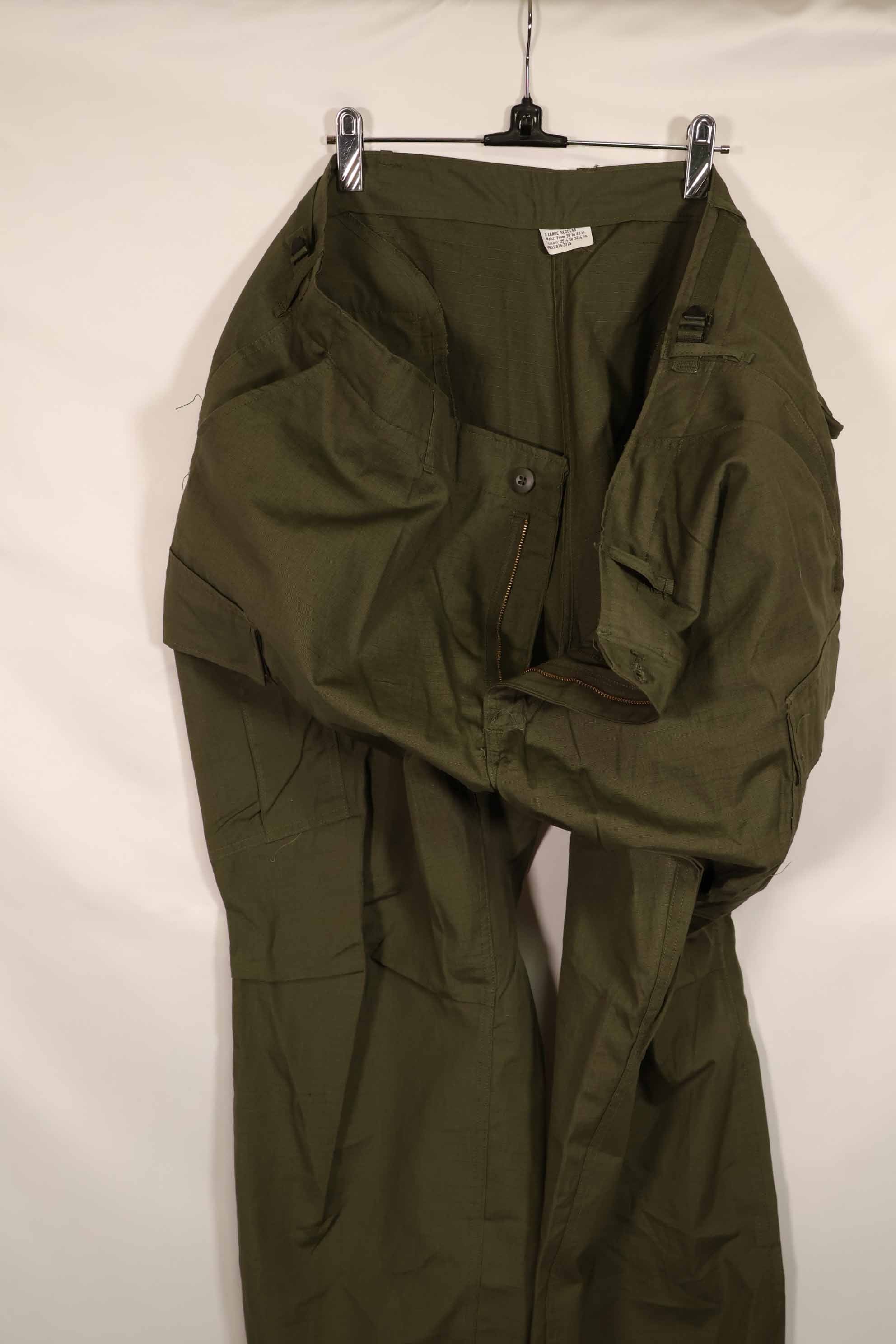 実物　1969年製　4th Model ジャングルファティーグ　パンツ　X-L-R　デッドストック