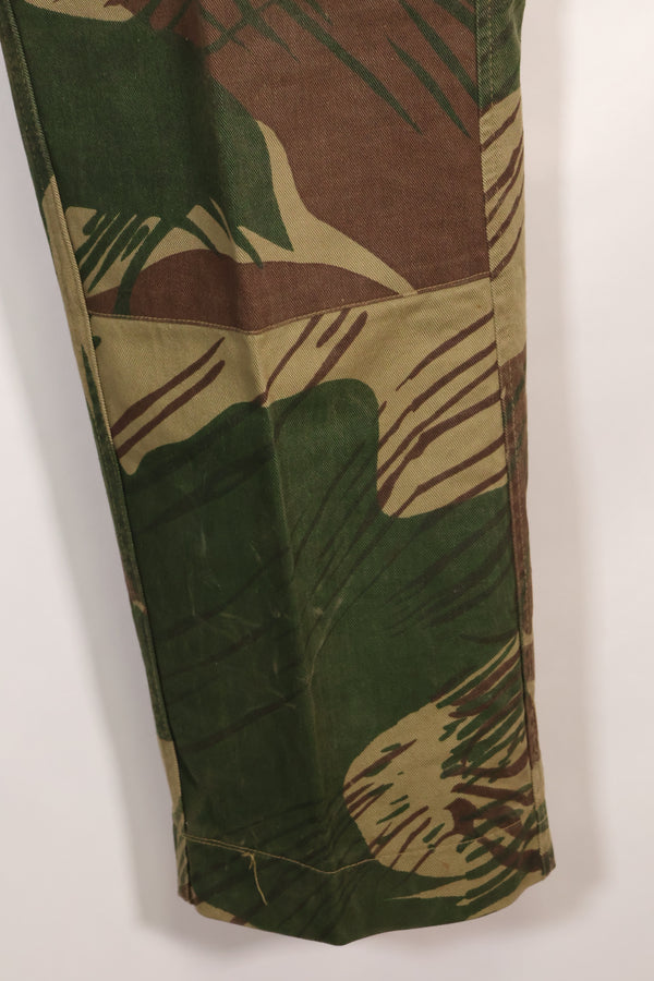 実物　ローデシア軍　ローデシア迷彩　パンツ　退色あり　中古品