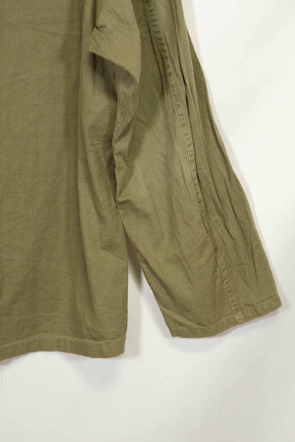 1960年代　沖縄CISO製　推定日本製　ローカルメイド　OG-107　ユーティリティシャツ　中古品