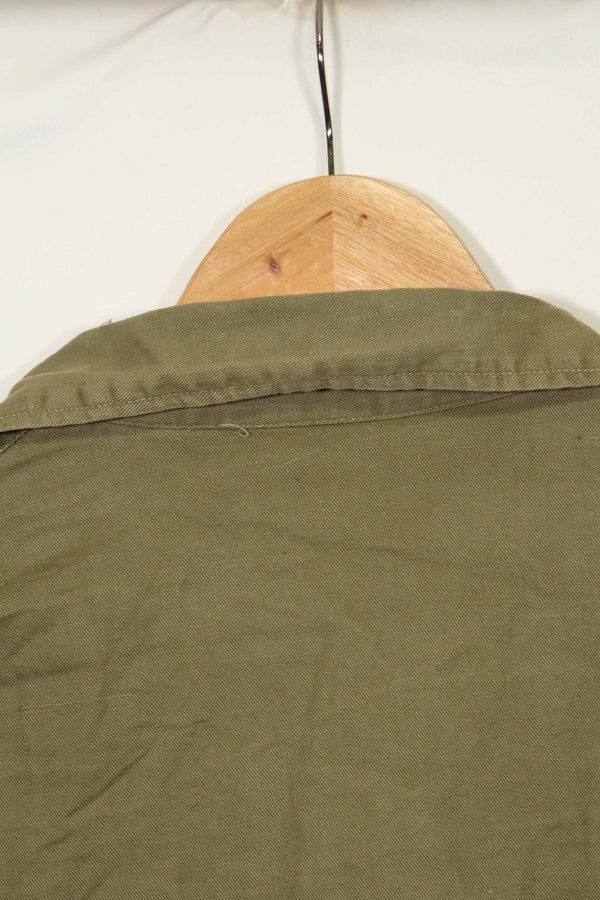 1960年代　沖縄CISO製　推定日本製　ローカルメイド　OG-107　ユーティリティシャツ　中古品