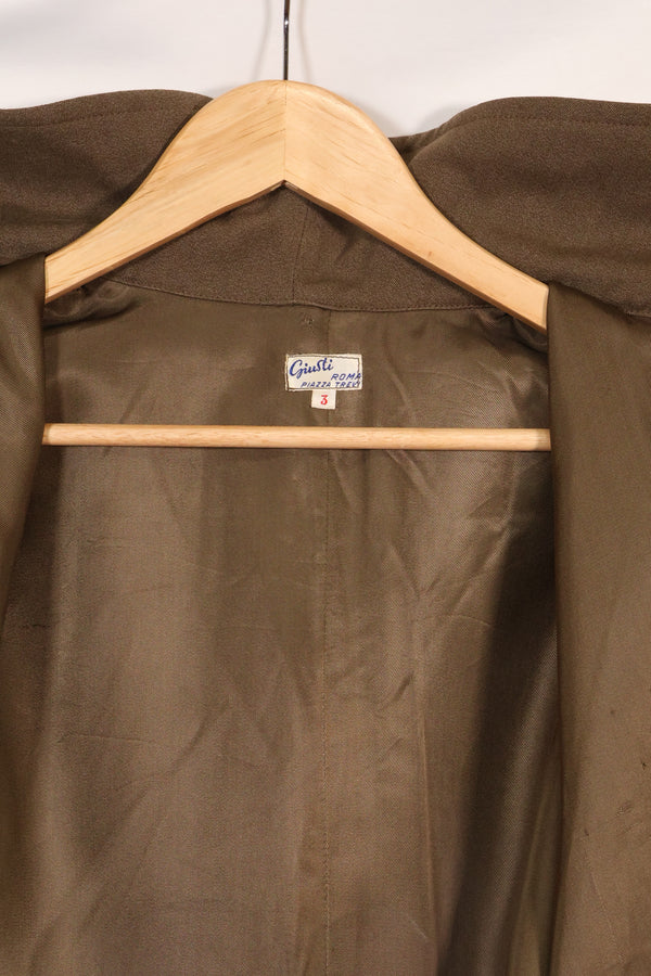 1940年代〜50年代　イタリア製　個人調達品　Giusti製　フライトジャケット　ブルゾン　中古品