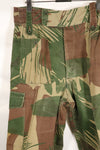 1970s Rhodesian Army Rhodesian camouflage shirt pants set, used.