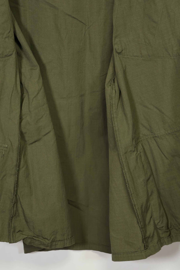 正品 1969 年全新库存第四代丛林迷彩夹克，长袖 D 码