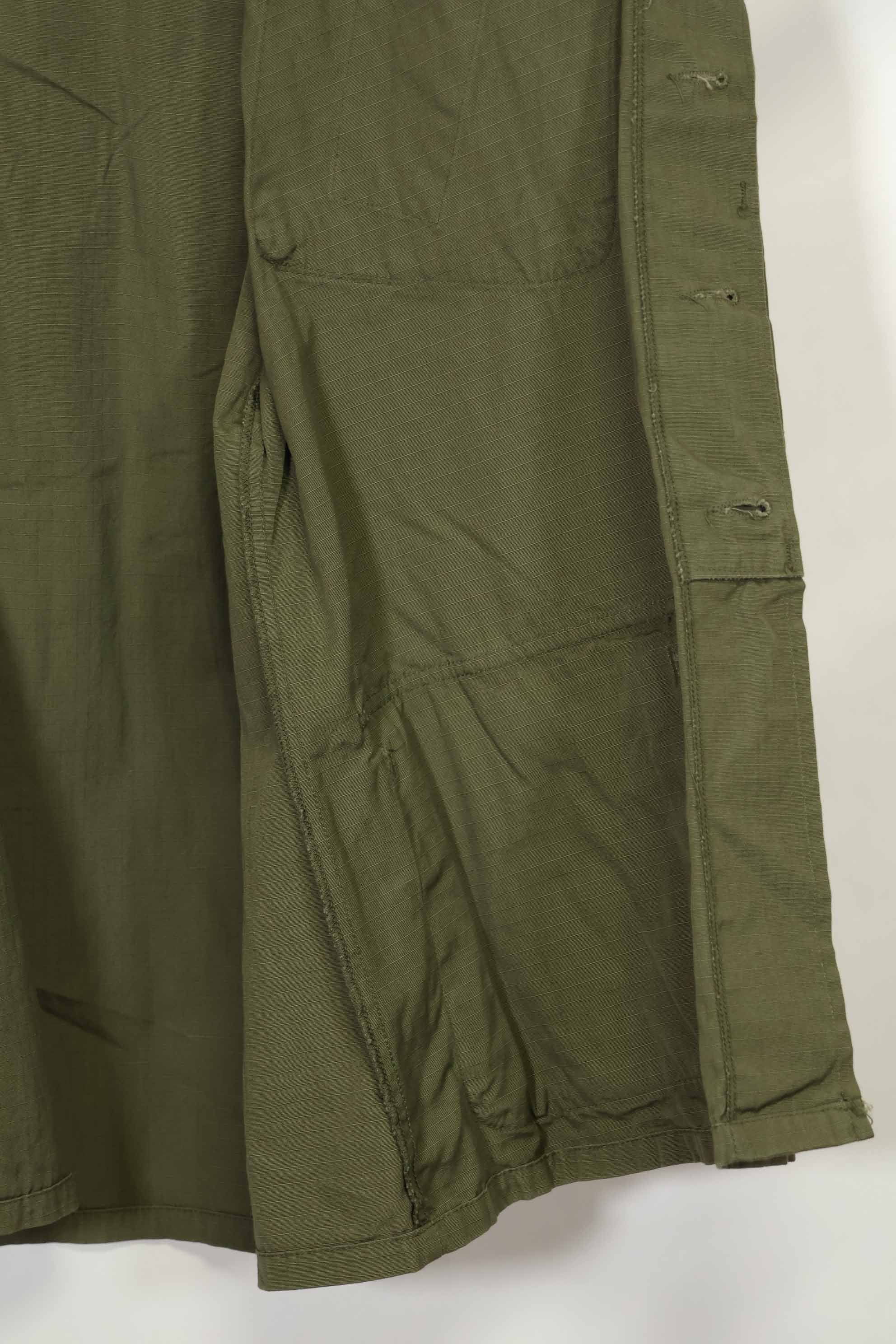 正品 1969 年全新库存第四代丛林迷彩夹克，长袖 D 码