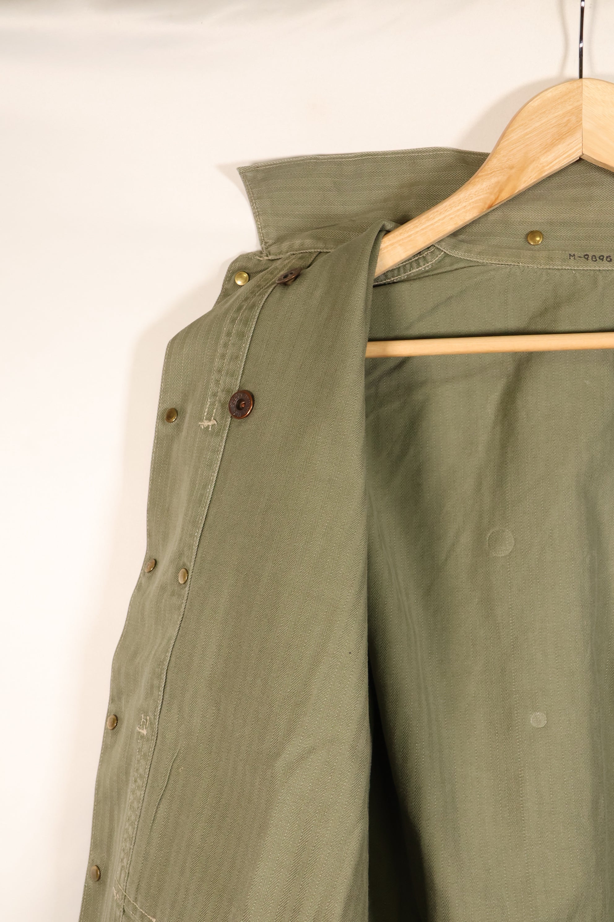 1940年代　推定 38〜40　アメリカ海兵隊　P-44　HBT　ユーティリティジャケット　中古品