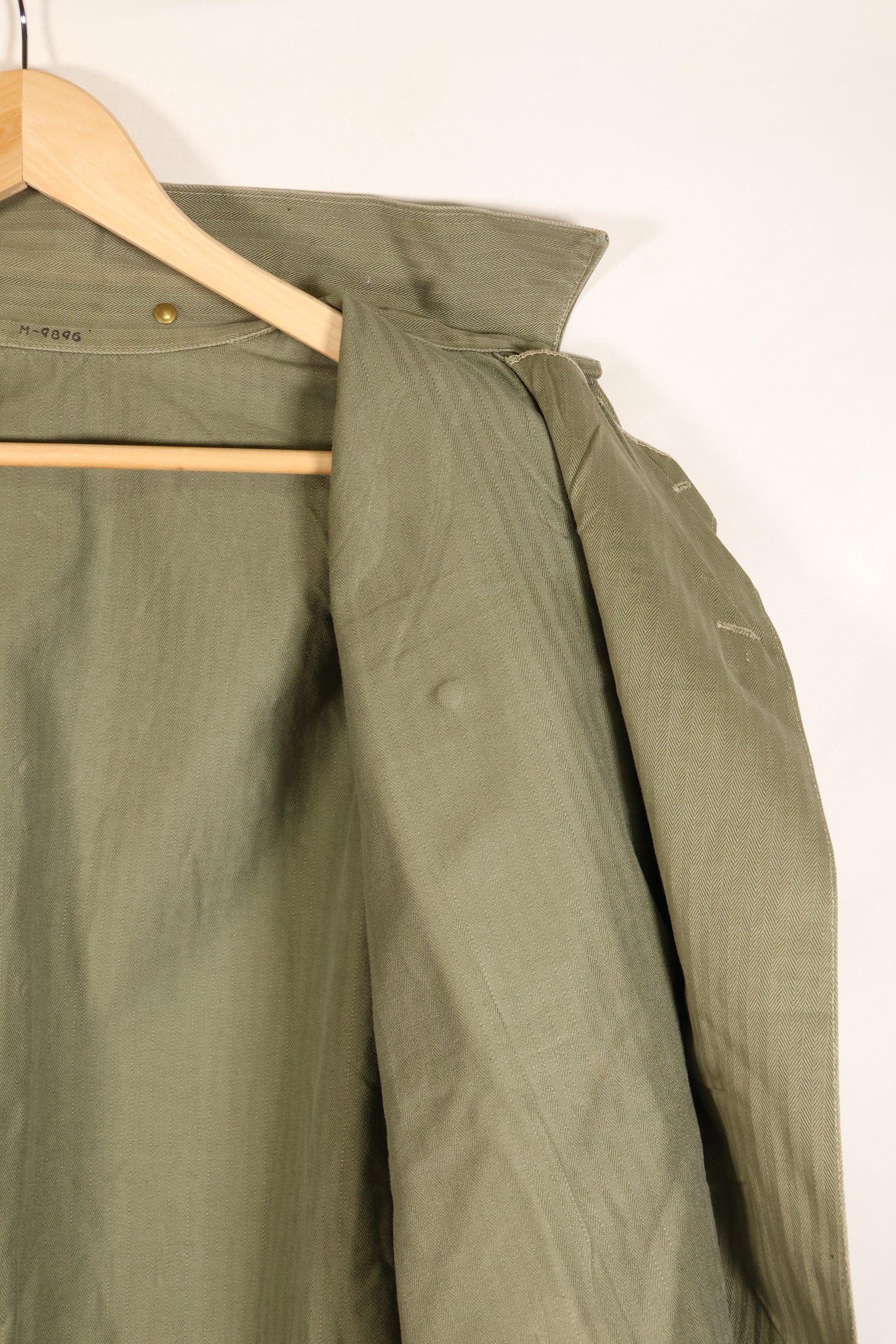 1940年代　推定 38〜40　アメリカ海兵隊　P-44　HBT　ユーティリティジャケット　中古品