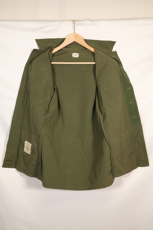 1969年契約　X-S-R 4th Model ジャングルファティーグ ジャケット　173空挺旅団　パッチあり　中古品