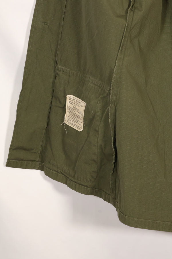 1969年契約　X-S-R 4th Model ジャングルファティーグ ジャケット　173空挺旅団　パッチあり　中古品