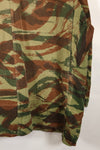 1950s French Army Airborne TAP 47/56 Pattern Lizard Camouflage Jacket, used.
