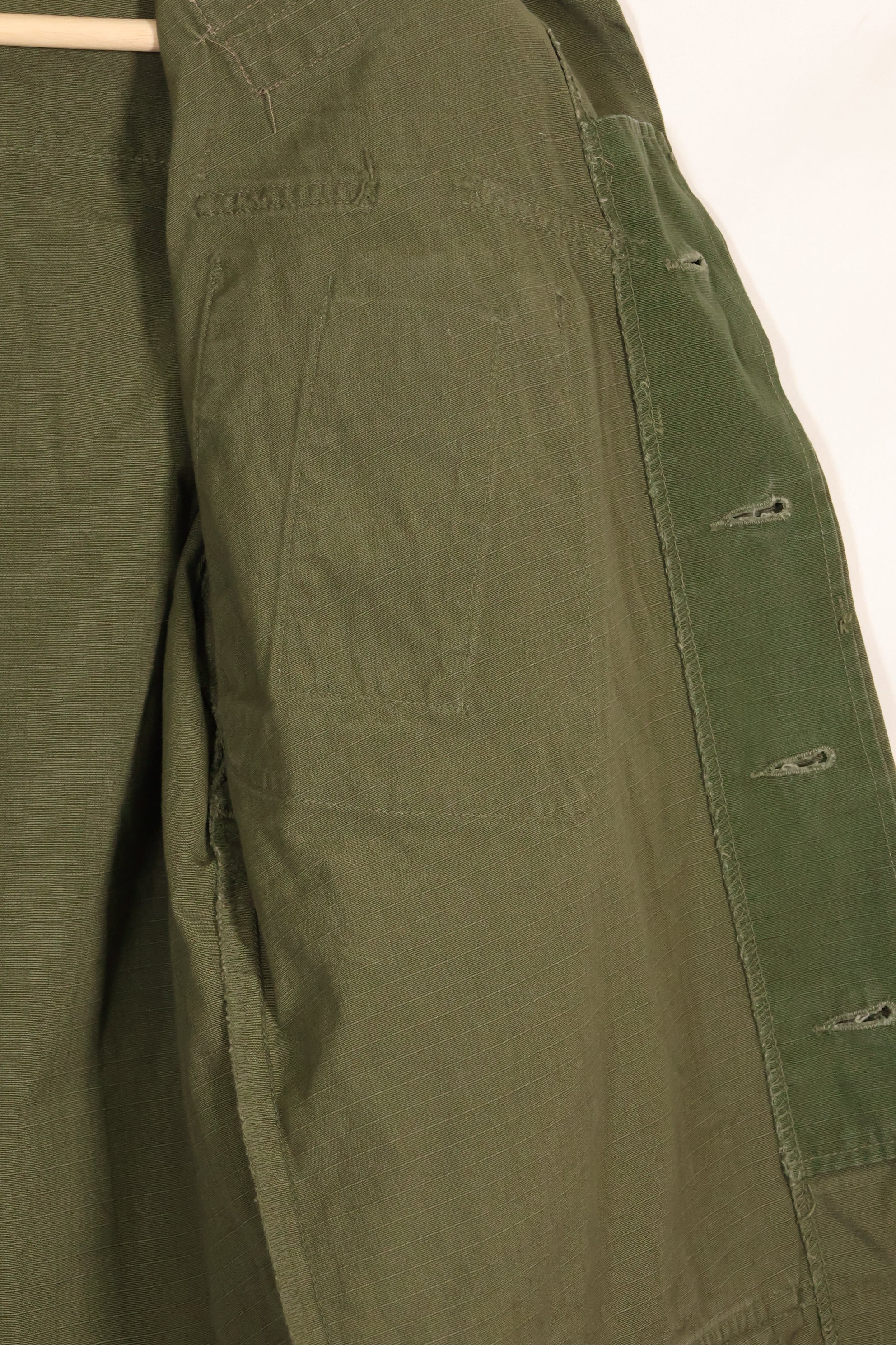 1969年契約　X-S-R 4th Model ジャングルファティーグ ジャケット　173空挺旅団　パッチあり　中古品