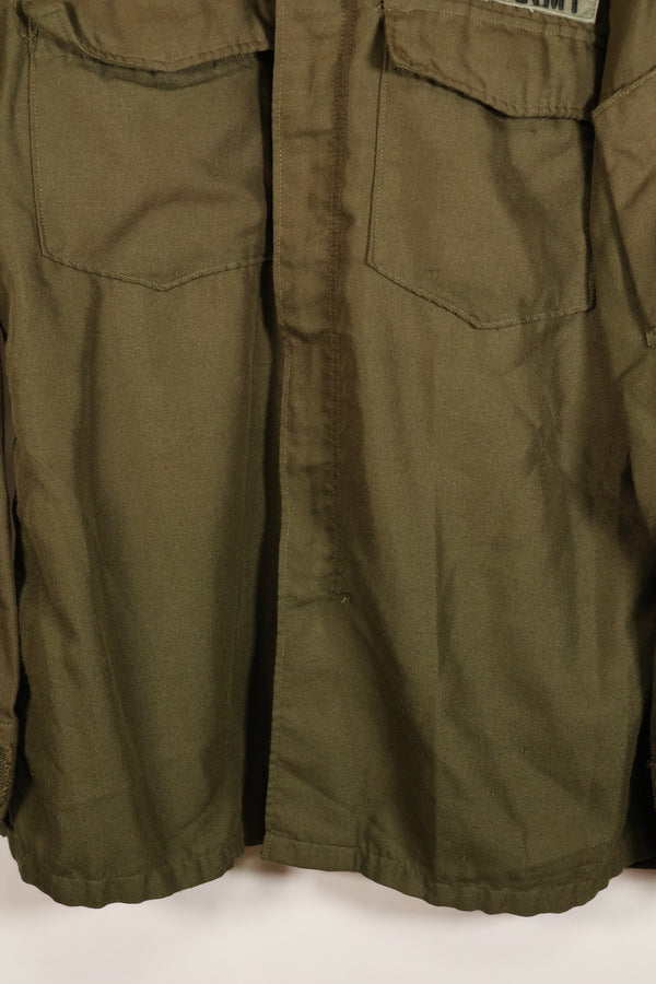 1971年契約　M-L　アメリカ陸軍　NOMEX フライヤー用難燃性ジャケット　パッチ付　中古品