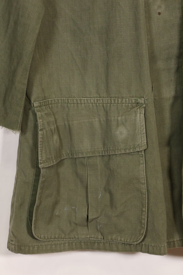 1968 Contract S-R 4th Model Jungle Fatigue Jacket MP Specs Used