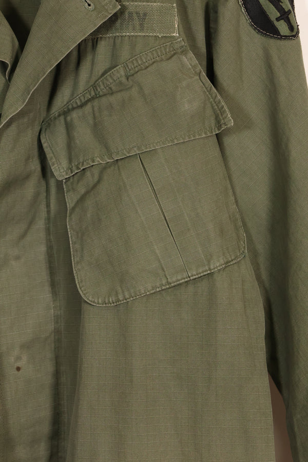 1968 Contract S-R 4th Model Jungle Fatigue Jacket MP Specs Used