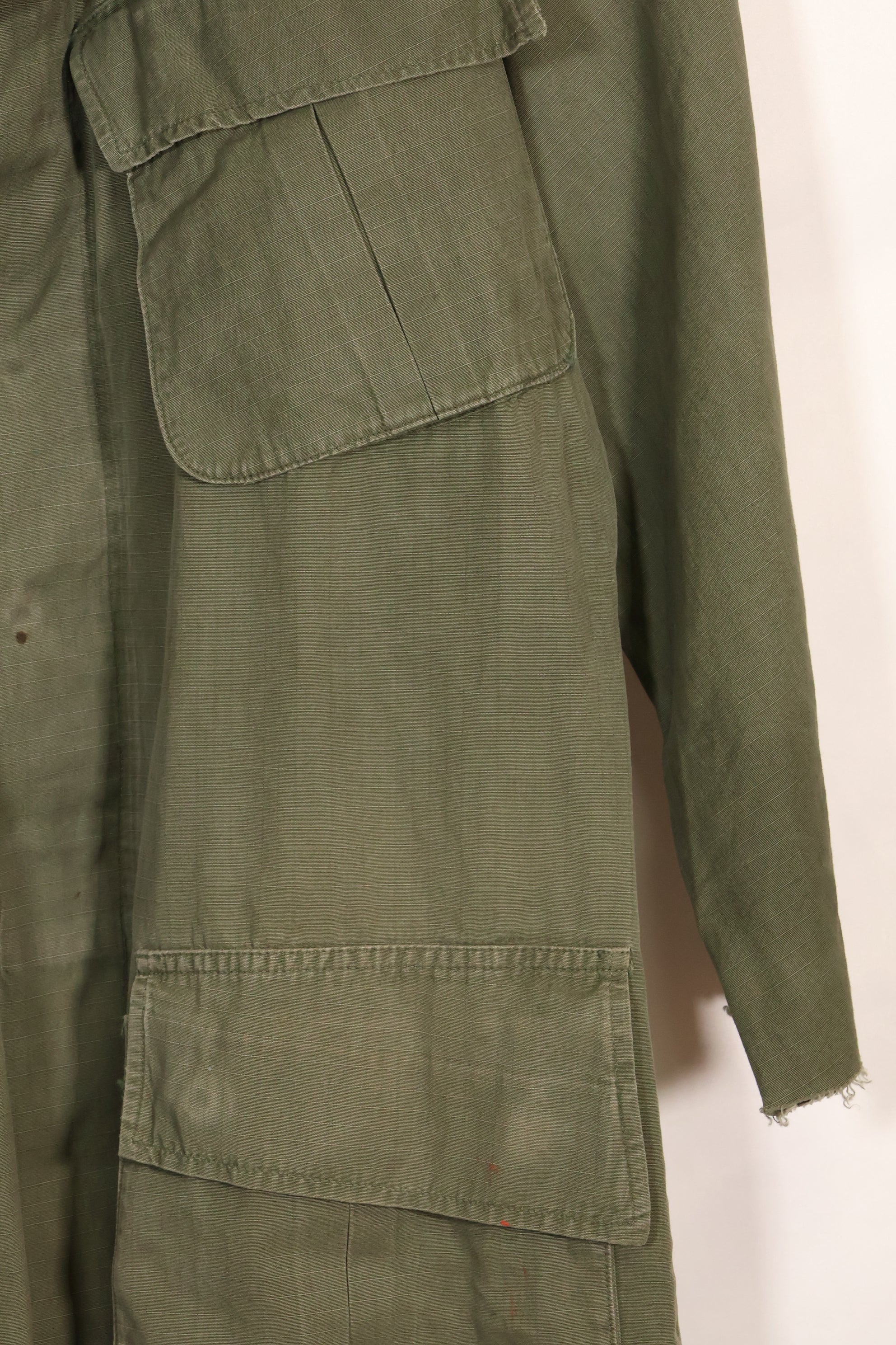 1968 Contract S-R 4th Model Jungle Fatigue Jacket MP Specs Used