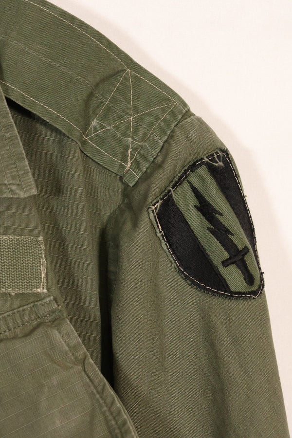 1968 Contract S-R 4th Model Jungle Fatigue Jacket MP Specs Used