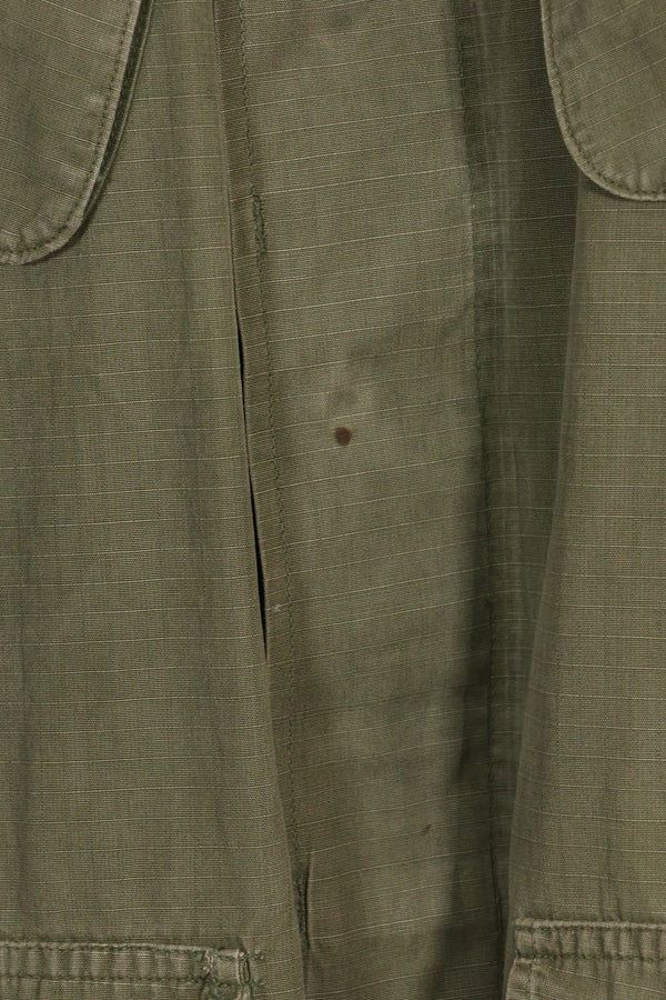 1968 Contract S-R 4th Model Jungle Fatigue Jacket MP Specs Used
