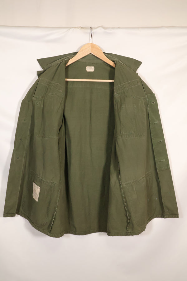 1968 Contract S-R 4th Model Jungle Fatigue Jacket MP Specs Used