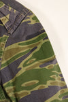 Authentic Fabric, Postwar Sewn, South Vietnamese Marine Corps (VNMC), 5th Pattern, Tiger Stripe Shirt, Used