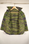 Authentic Fabric, Postwar Sewn, South Vietnamese Marine Corps (VNMC), 5th Pattern, Tiger Stripe Shirt, Used