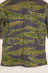 Authentic Fabric, Postwar Sewn, South Vietnamese Marine Corps (VNMC), 5th Pattern, Tiger Stripe Shirt, Used