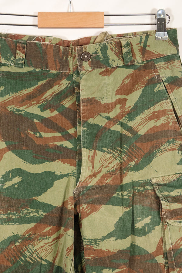1960s French Army Lizard Camouflage Pants TAP 47/56 Pattern Used