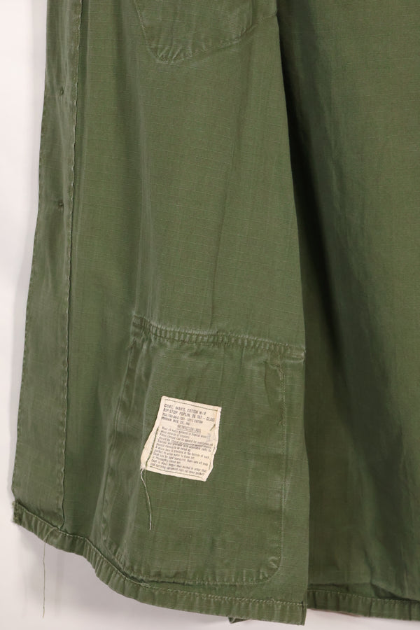 実物　L-L　1969年製　USMC　4th Model ジャングルファティーグ　ジャケット　中古品