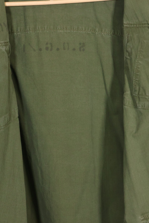 実物　L-L　1969年製　USMC　4th Model ジャングルファティーグ　ジャケット　中古品