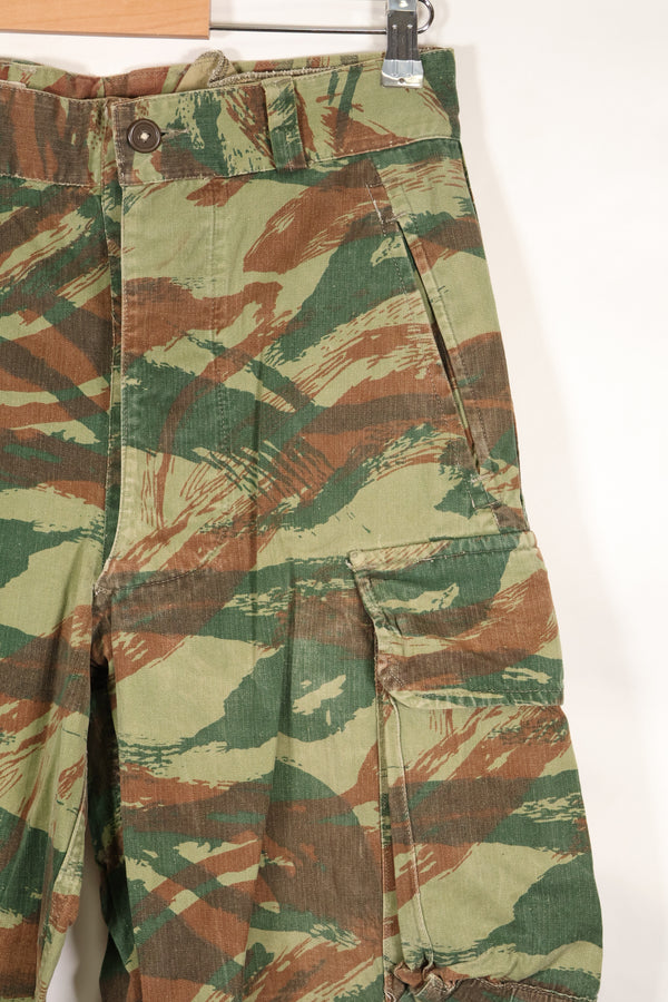 1960s French Army Lizard Camouflage Pants TAP 47/56 Pattern Used