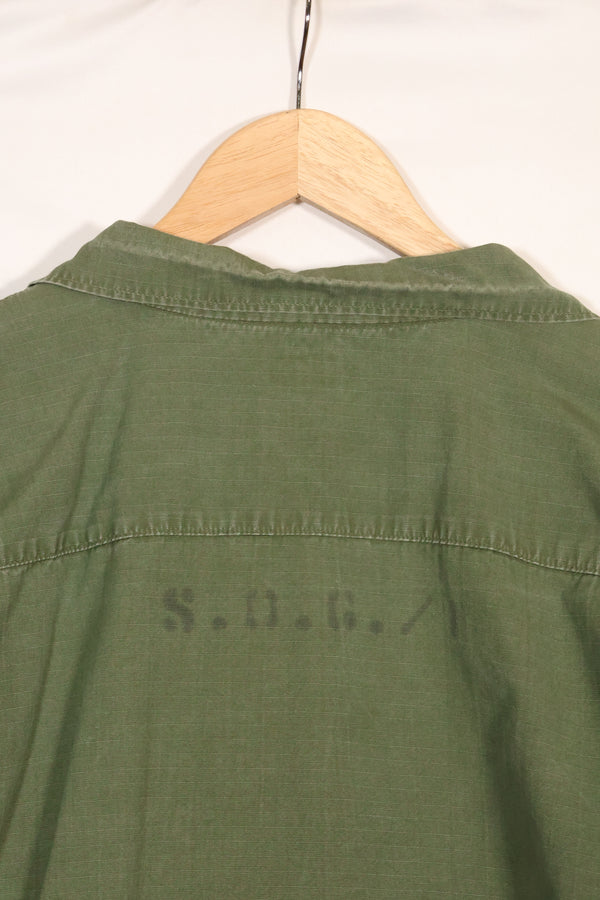 実物　L-L　1969年製　USMC　4th Model ジャングルファティーグ　ジャケット　中古品