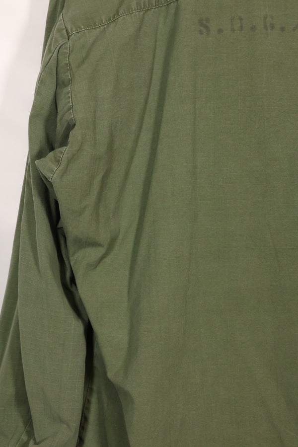 実物　L-L　1969年製　USMC　4th Model ジャングルファティーグ　ジャケット　中古品