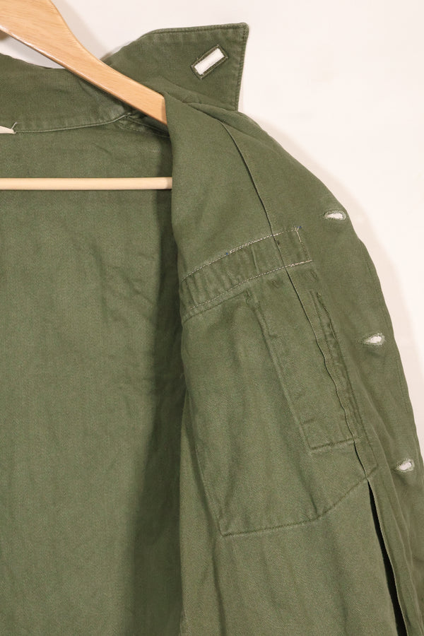 1967年契約　スヌーピーパッチ　アメリカ海軍　USN　OG-107　ユーティリティシャツ　中古品　A