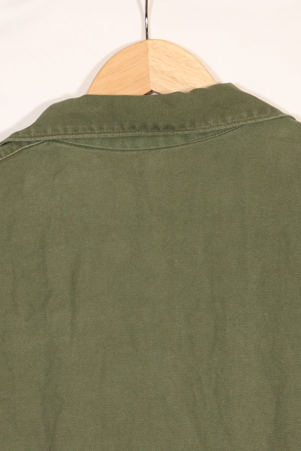 1967年契約　スヌーピーパッチ　アメリカ海軍　USN　OG-107　ユーティリティシャツ　中古品　A