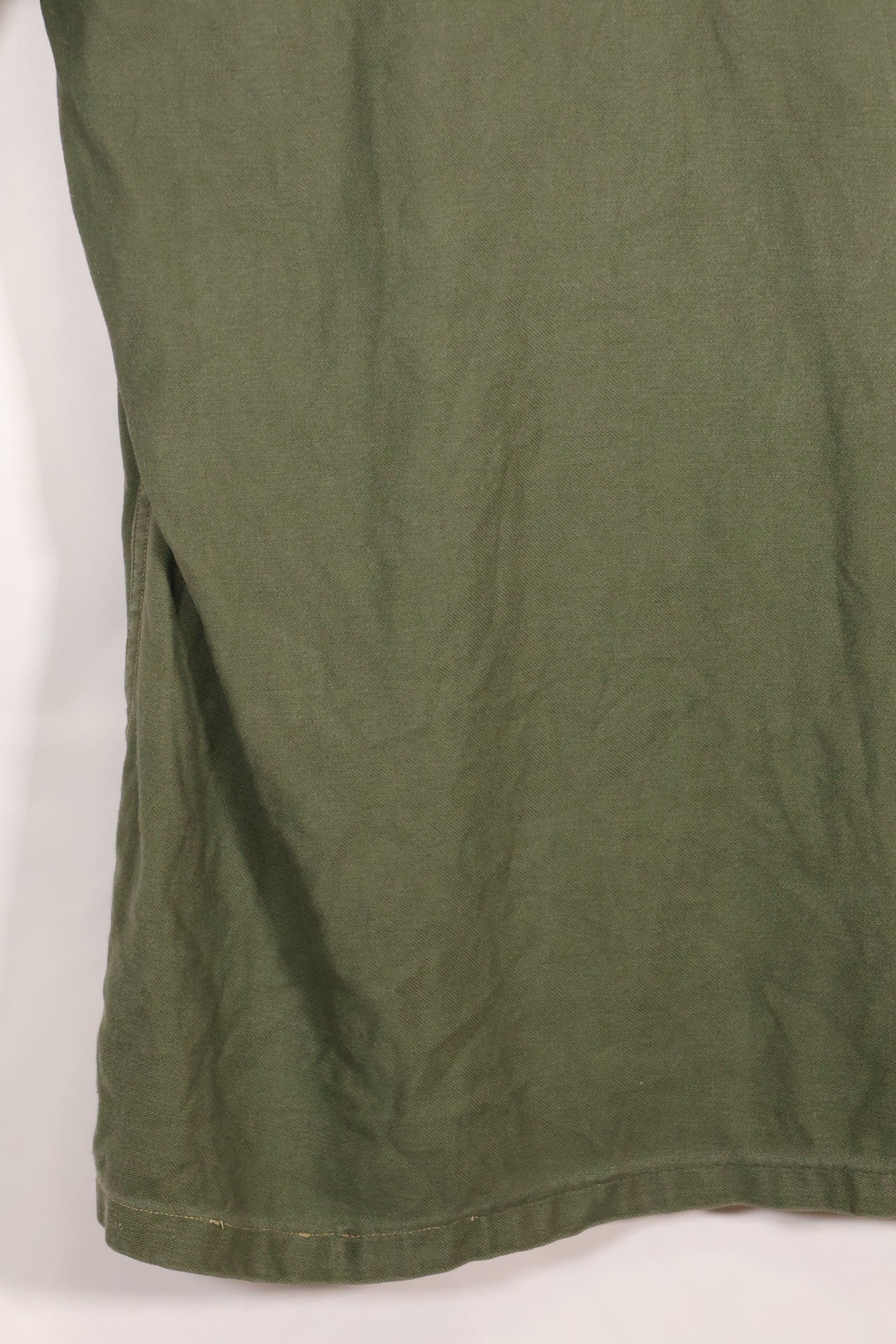 1967年契約　スヌーピーパッチ　アメリカ海軍　USN　OG-107　ユーティリティシャツ　中古品　A