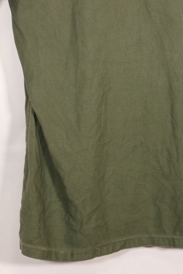 1967年契約　スヌーピーパッチ　アメリカ海軍　USN　OG-107　ユーティリティシャツ　中古品　A