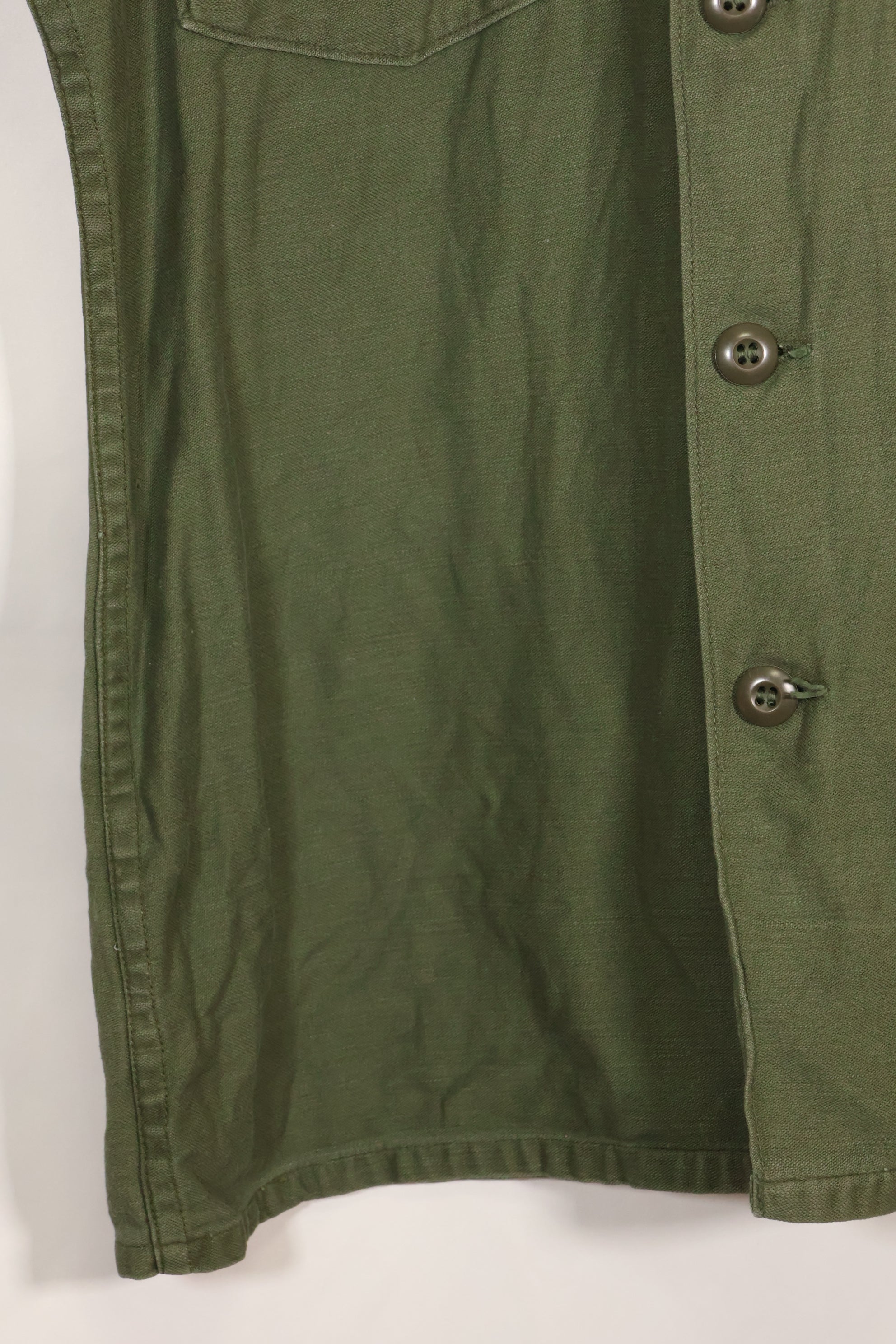 1967年契約　スヌーピーパッチ　アメリカ海軍　USN　OG-107　ユーティリティシャツ　中古品　B