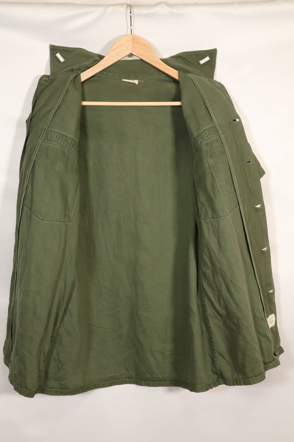 1967年契約　スヌーピーパッチ　アメリカ海軍　USN　OG-107　ユーティリティシャツ　中古品　B