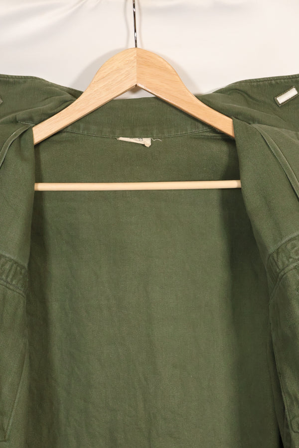 1967年契約　スヌーピーパッチ　アメリカ海軍　USN　OG-107　ユーティリティシャツ　中古品　B