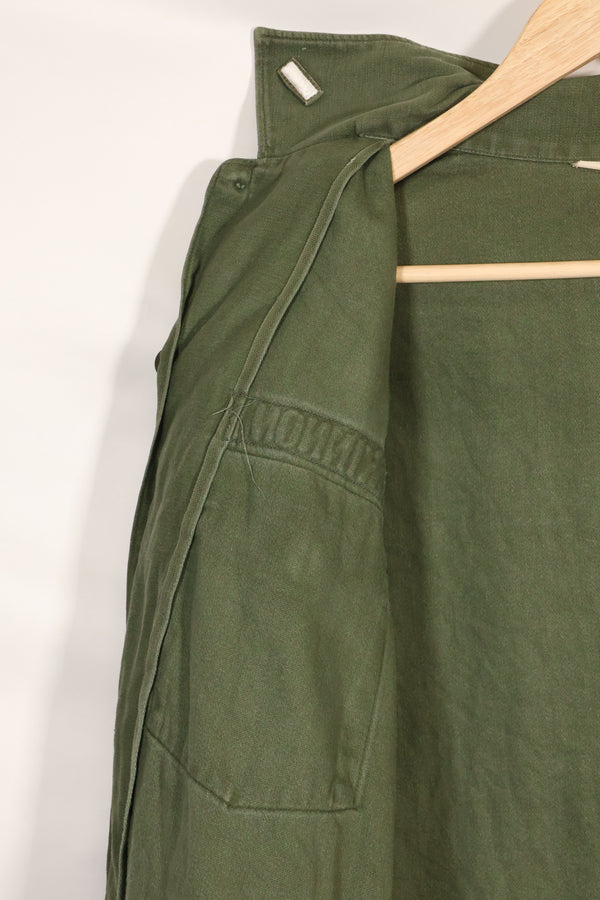 1967年契約　スヌーピーパッチ　アメリカ海軍　USN　OG-107　ユーティリティシャツ　中古品　B