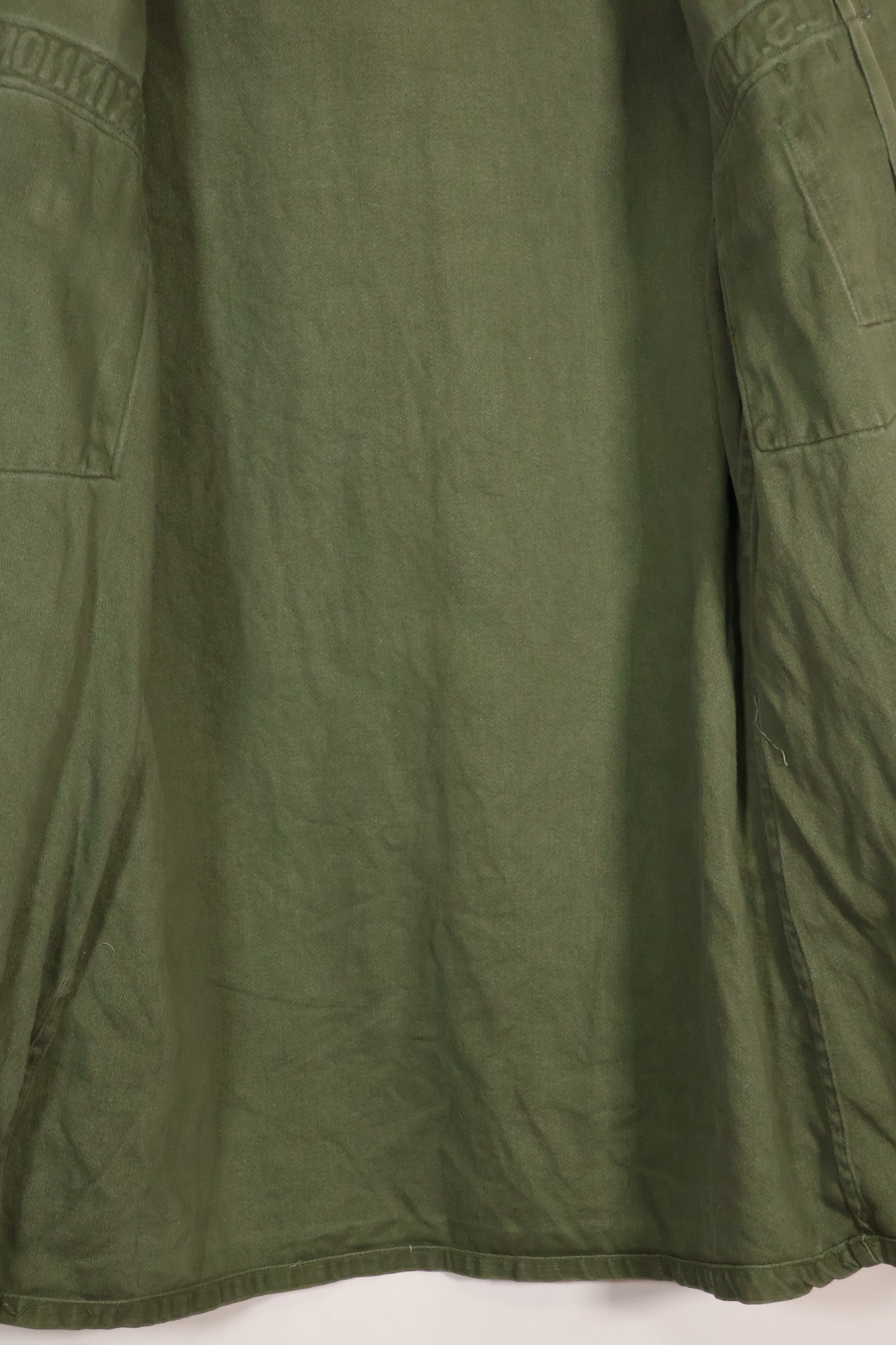 1967年契約　スヌーピーパッチ　アメリカ海軍　USN　OG-107　ユーティリティシャツ　中古品　B