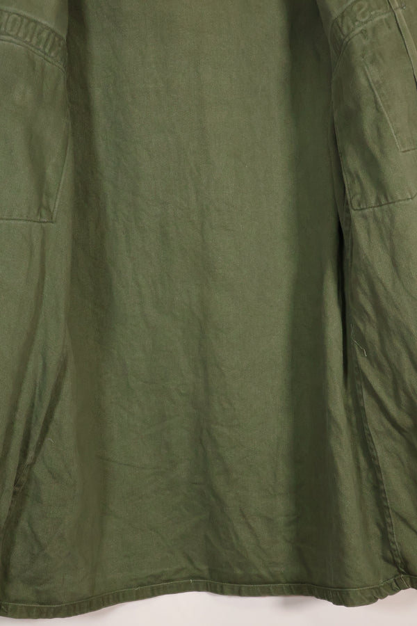 1967年契約　スヌーピーパッチ　アメリカ海軍　USN　OG-107　ユーティリティシャツ　中古品　B