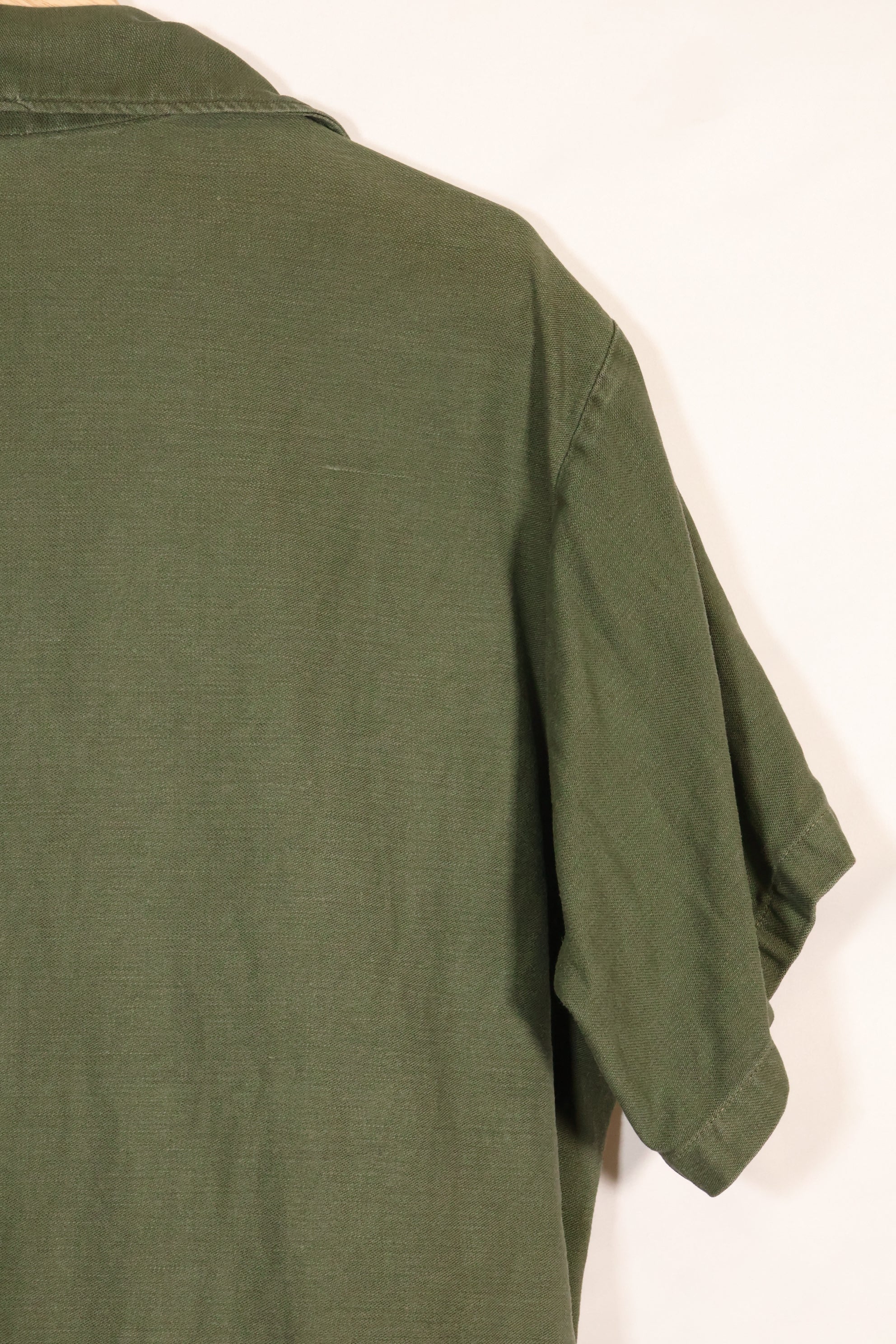 1967年契約　スヌーピーパッチ　アメリカ海軍　USN　OG-107　ユーティリティシャツ　中古品　B